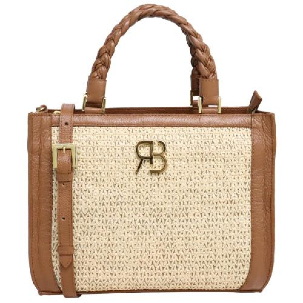 BOLSA TOTE EM PALHA