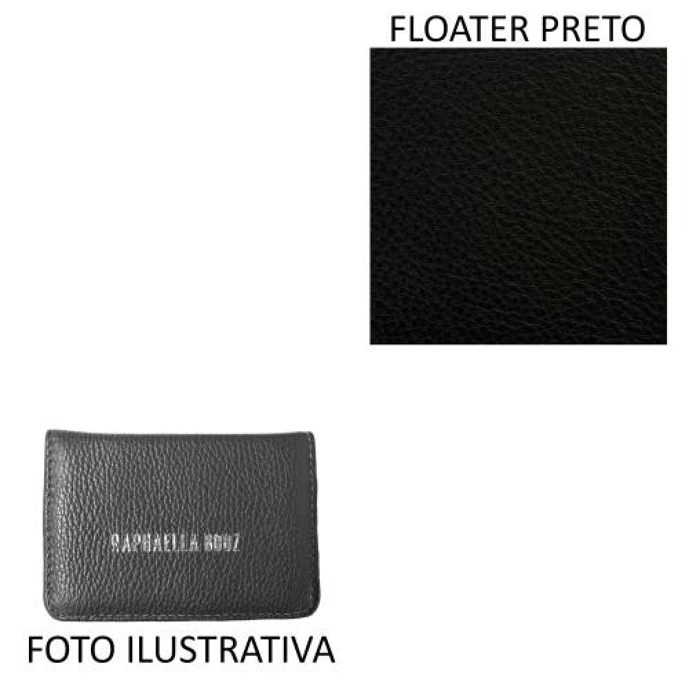 COURO FLOATER PRETO