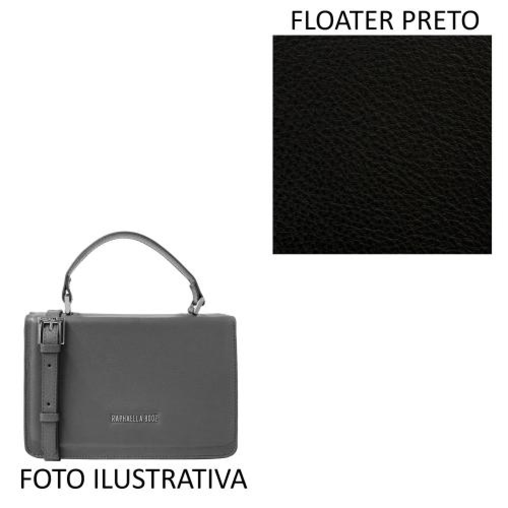COURO FLOATER PRETO