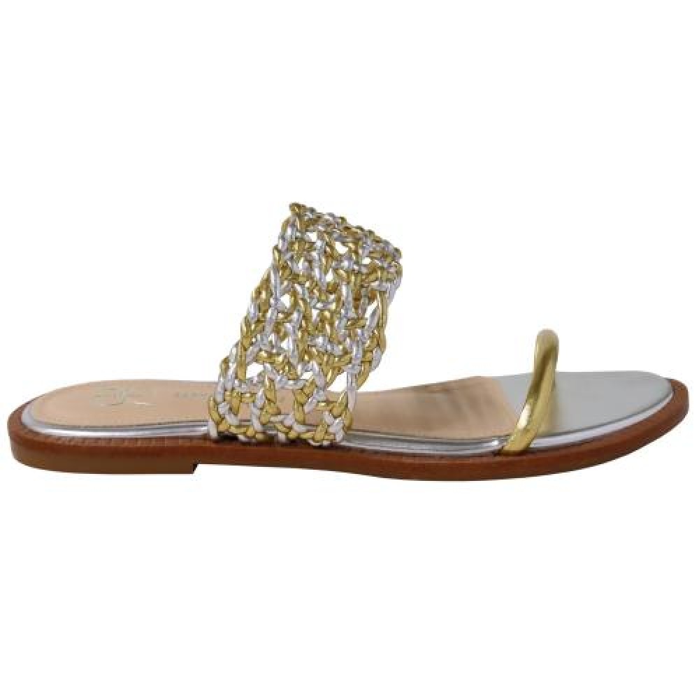 EGEU METAL OURO/PRATA/OURO