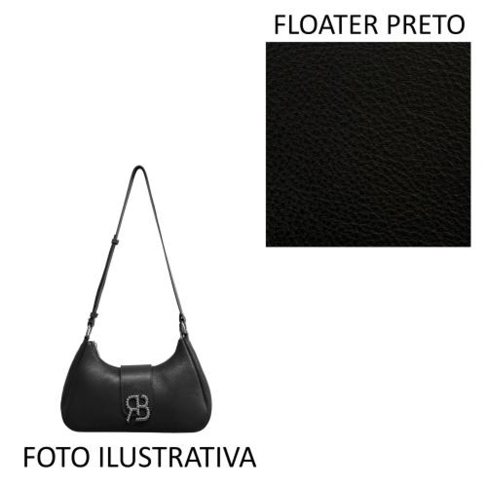 COURO FLOATER PRETO