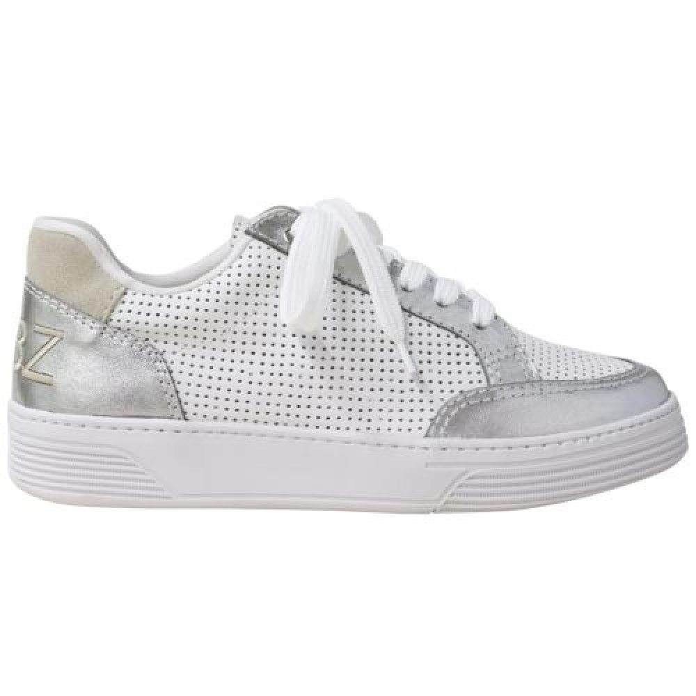 TÊNIS CASUAL BRANCO COM DETALHES